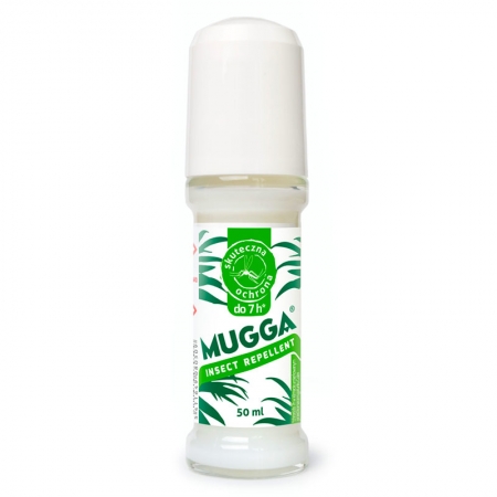 MUGGA Roll-On Strong 20% DEET na Komary Kleszcze