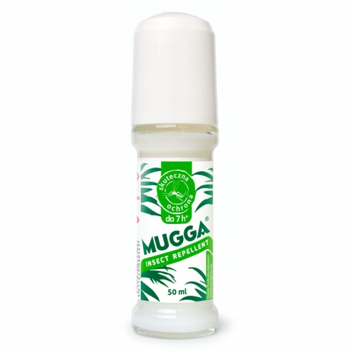 MUGGA Roll-On Strong 20% DEET na Komary Kleszcze