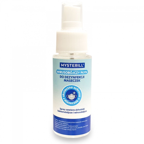 Płyn do Dezynfekcji Masek FFP2 FFP3 Filtrów 50ml