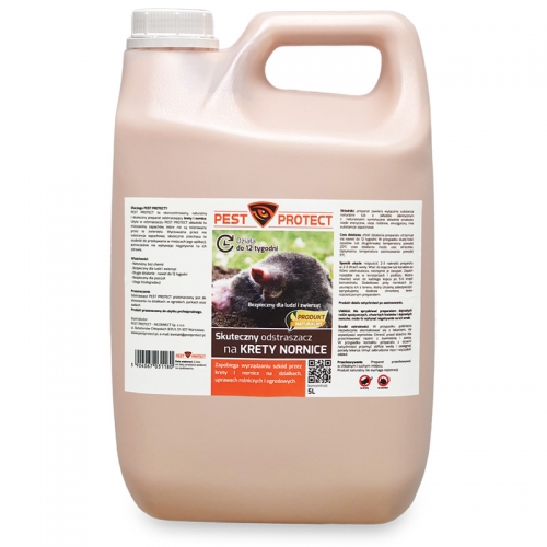 Odstraszacz na Krety, Nornice PEST PROTECT 5L