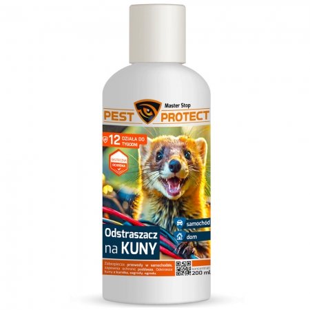 Odstraszacz na Kuny, Lisy, Łasice PEST PROTECT 200ml