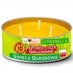 Świeca Ogrodowa CITRONELLA Pogromcy komarów